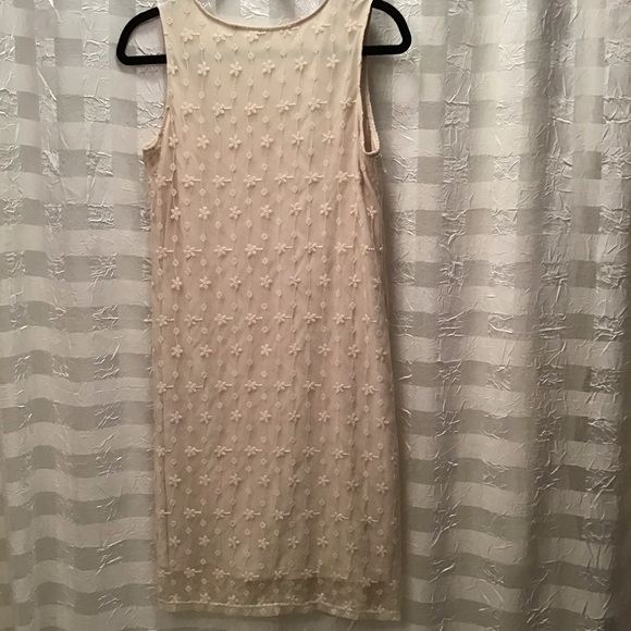 Cato Cream Lace Sleeveless Dress, Size S - Picture 2 of 8
